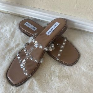 Steve Madden Studded Sandals Size 8.5 Brand New